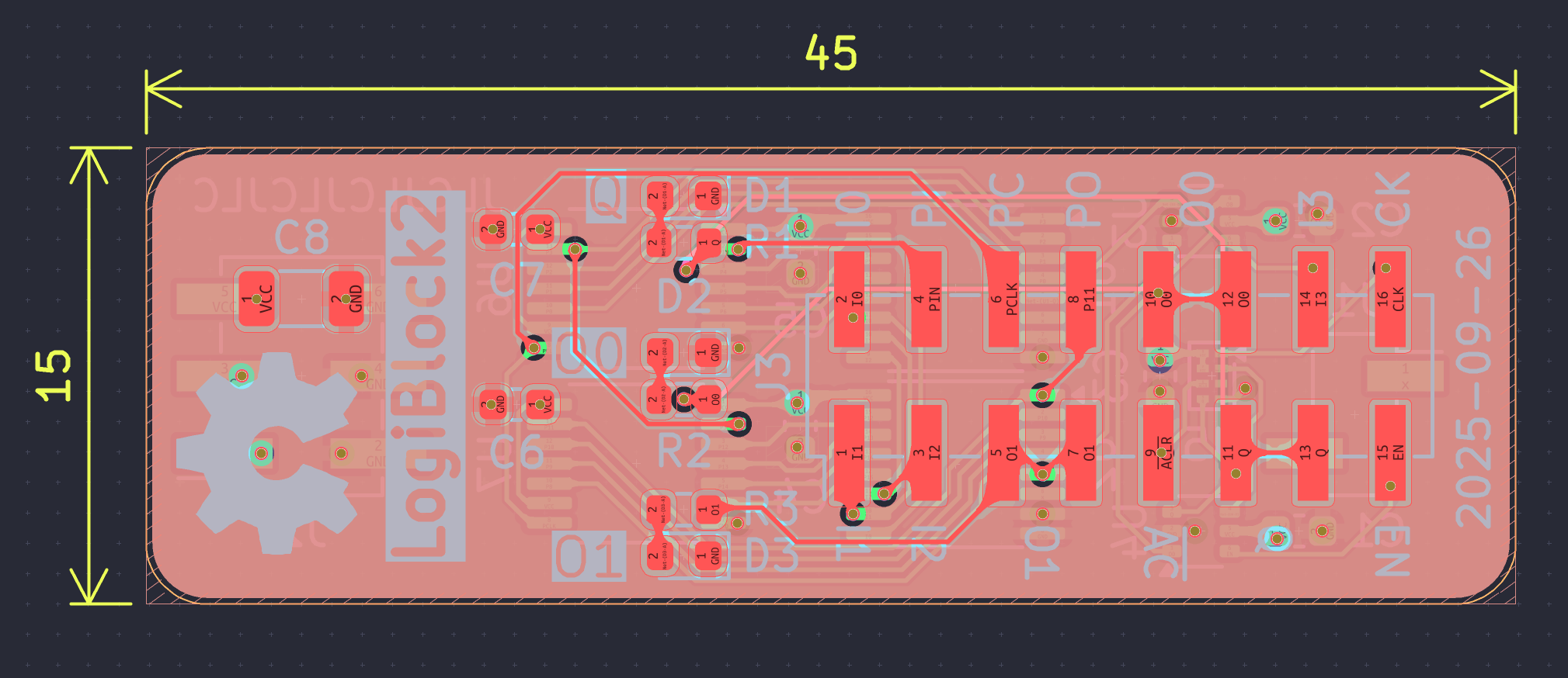 Logi-Block V2 PCB